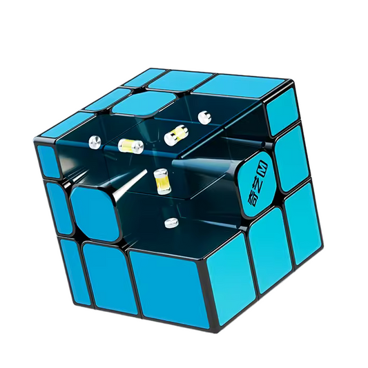 vue intérieure des aimants du rubik's cube