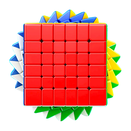 rubik's cube 6x6 stickerless