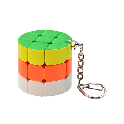 Cylindre Porte-Clés Puzzle - Rubik's cube Porte clé - photo 1