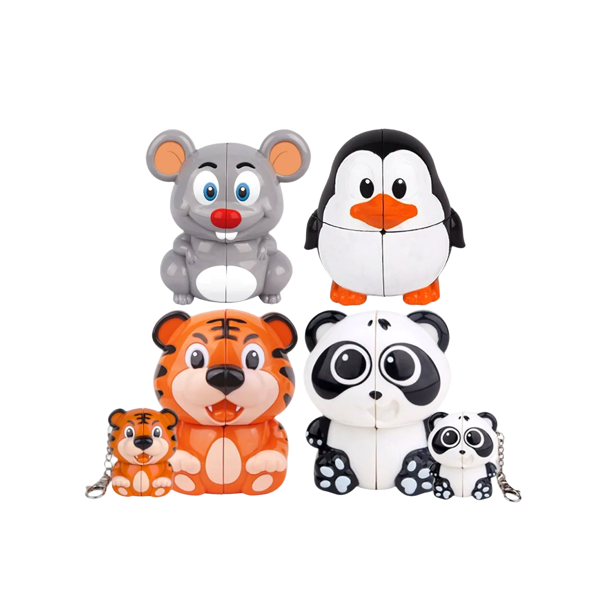 Porte clé Mini Tigre 2x2 - Rubik's cube 2x2 - photo 1