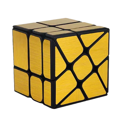 Mirror Cube 3x3 Windmill doré
