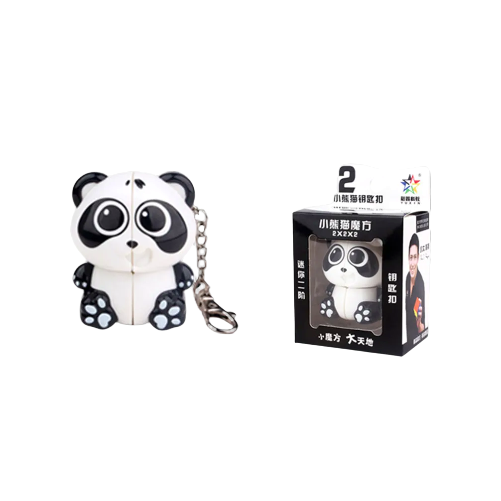 Porte clé Mini Panda 2x2 - Rubik's cube 2x2 - photo 3