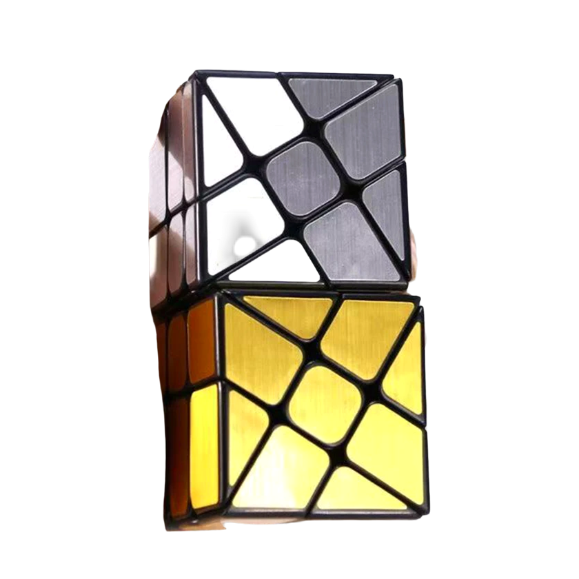 Mirror Cube 3x3 Windmill argenté VS doré