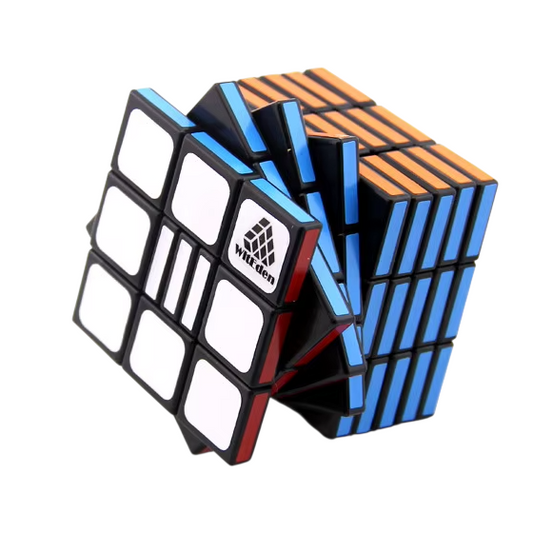 Rubik's cube 3x3x9 mélangé