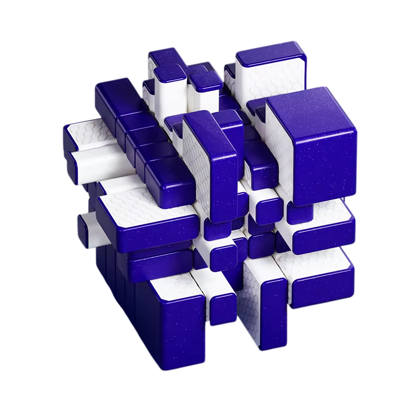rubiks cube miroir 5x5 mélangé