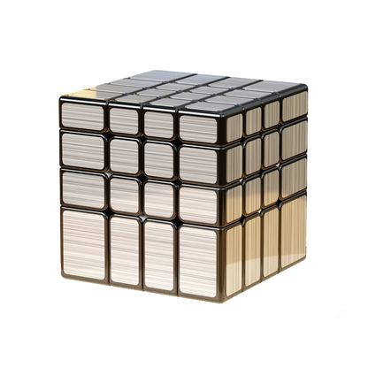 Rubik's cube miroir 4x4 argenté