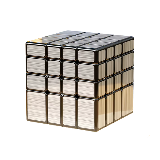 Rubik's cube miroir 4x4 argenté