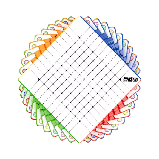 rubiks cube 11x11 diangsheng galaxy m blanc