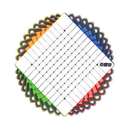 rubiks cube 11x11 diangsheng galaxy m noir
