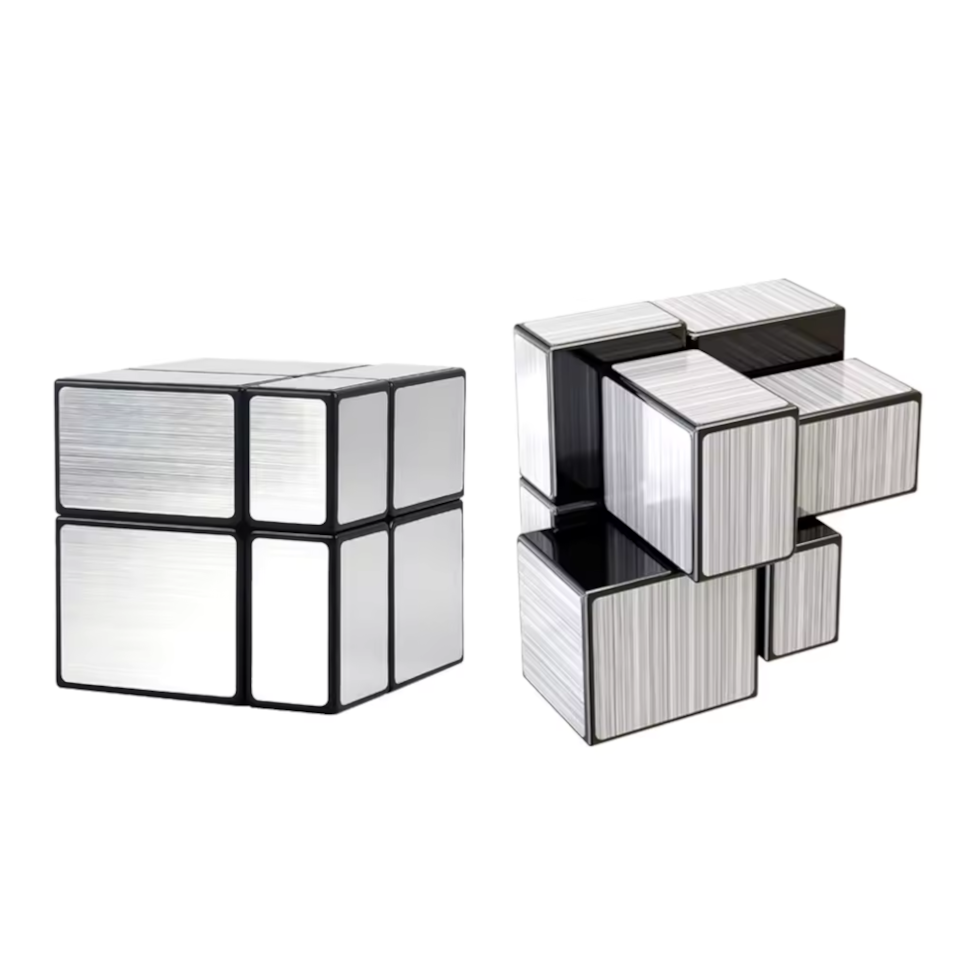 rubik's cube miroir 2x2 argenté SENGSO