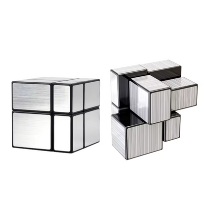 rubik's cube miroir 2x2 argenté SENGSO