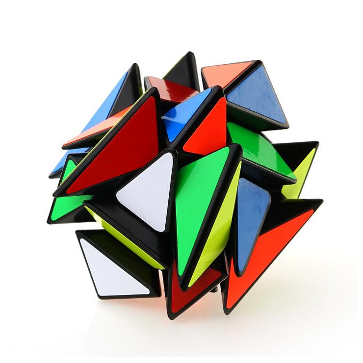 axis cube avec stickers mélangé