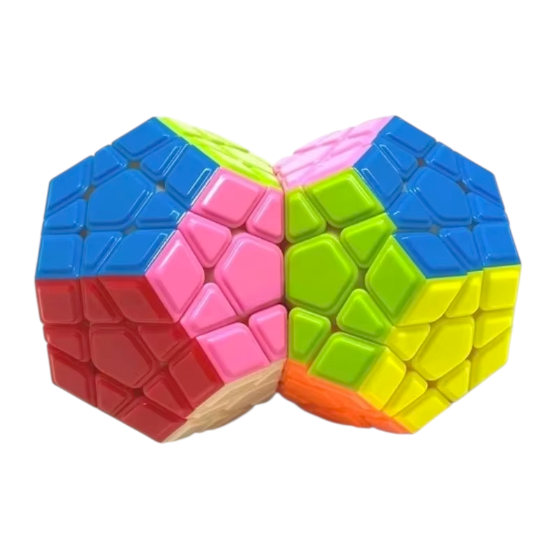 double megaminx stickerless
