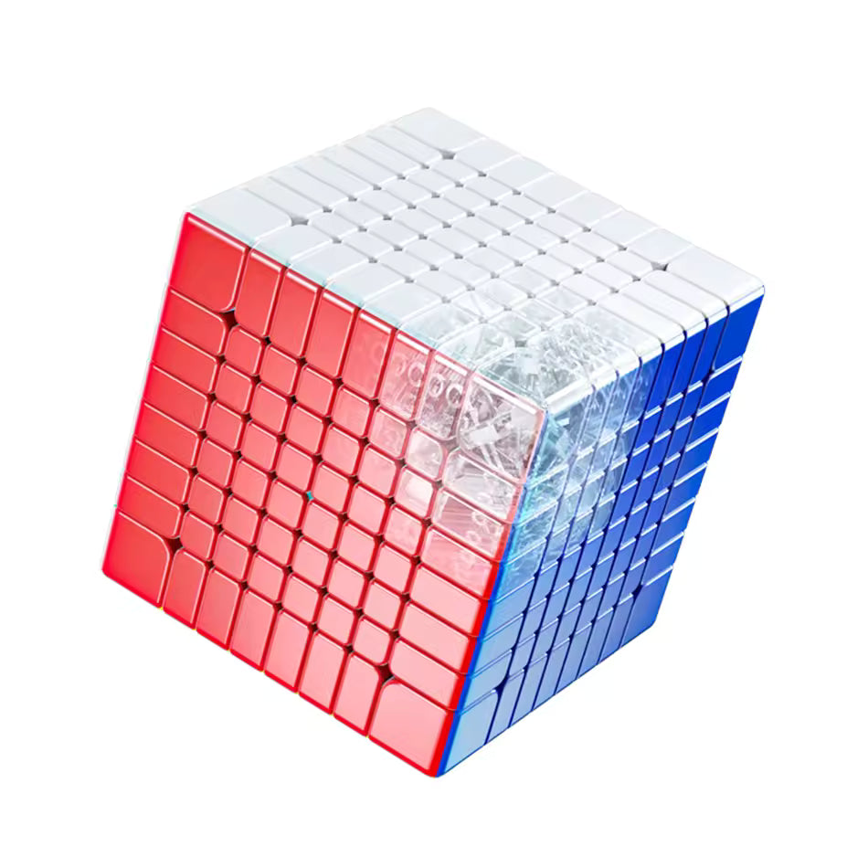 vue 3d d'un rubik's cube 8x8