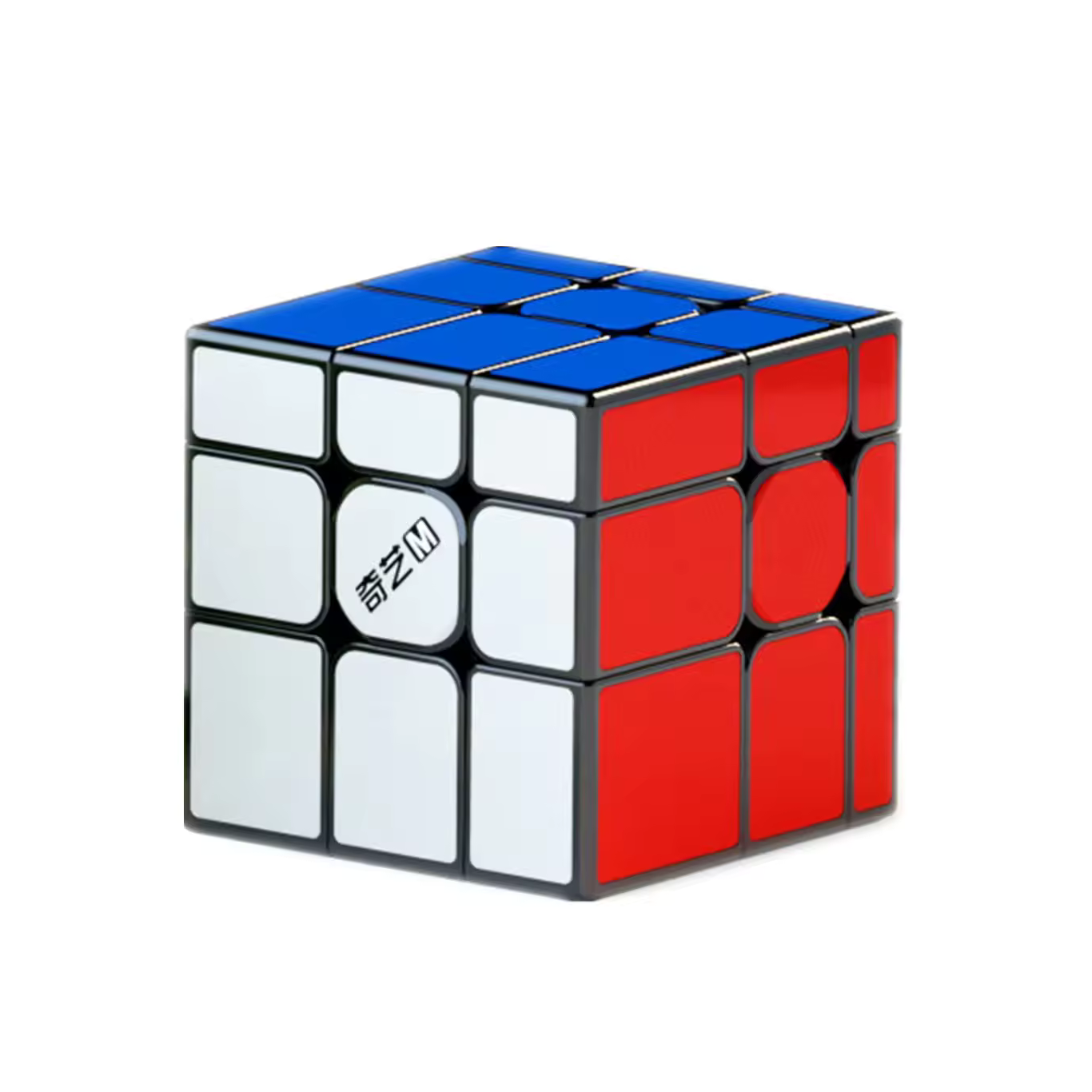 rubik's cube miroir magnétique multicolore
