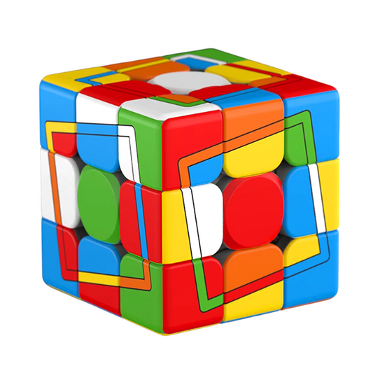 rubik's cube coloré et original