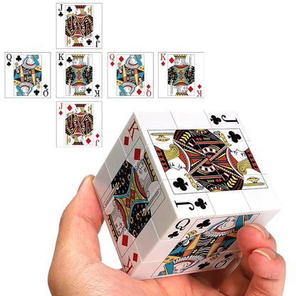 Rubik's cube 3x3 Cartes à jouer