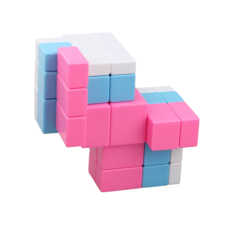 mirror cubes attachés
