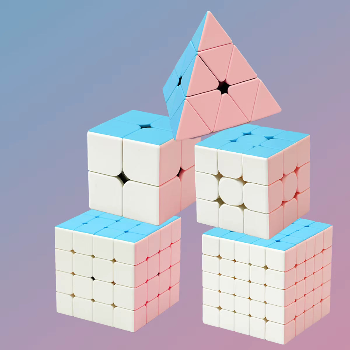 toute la collection rubik's cubes macaron