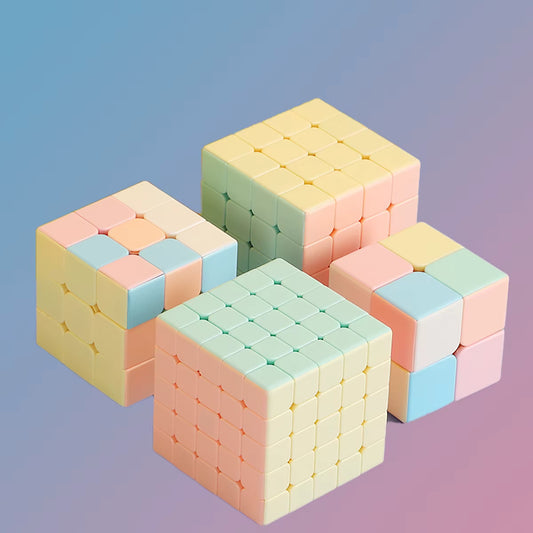 rubik's cubes de couleur claire